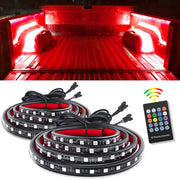 Nilight front packaging and full-length strips showing kit completeness and quick install benefit