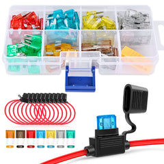 Nilight front packaging showing full fuse and holder kit, ready for repairs