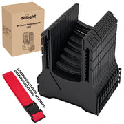 Nilight front packaging showing compact portable sewer hose support benefit