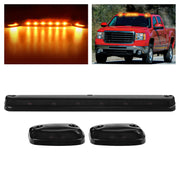 Nilight front view of smoked cab marker light showing sleek profile and improved visibility