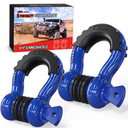 Nilight front packaging showing two 3/4" D-ring shackles with clear labeling and durability benefit