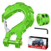 Nilight front view of packaged winch hook kit showing contents and branding benefit