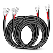 Nilight front packaging showing two 10ft harnesses and included instructions for easy install