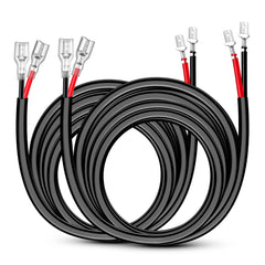 Nilight front packaging showing two 10ft harnesses and included instructions for easy install