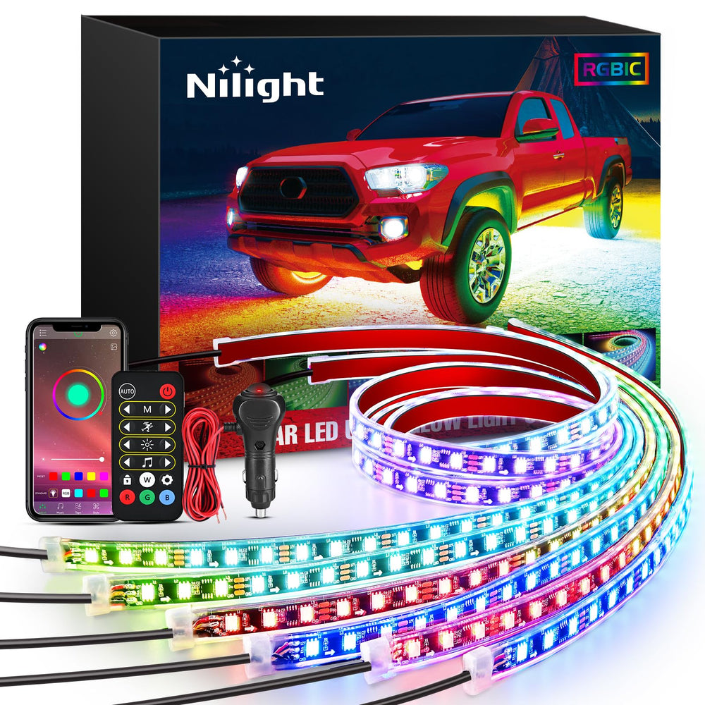 Nilight front packaging showing kit contents and benefit of ready-to-install