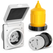 Nilight front inlet panel showing mounting and labeling for easy installation
