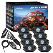 Nilight front pod showing shape and mounting, highlights durable design and easy install