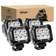 Nilight front view of 4Pod assembly showing compact durable design and bright beam benefit