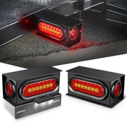 Nilight front view assembled light box showing complete taillight set and durable protection
