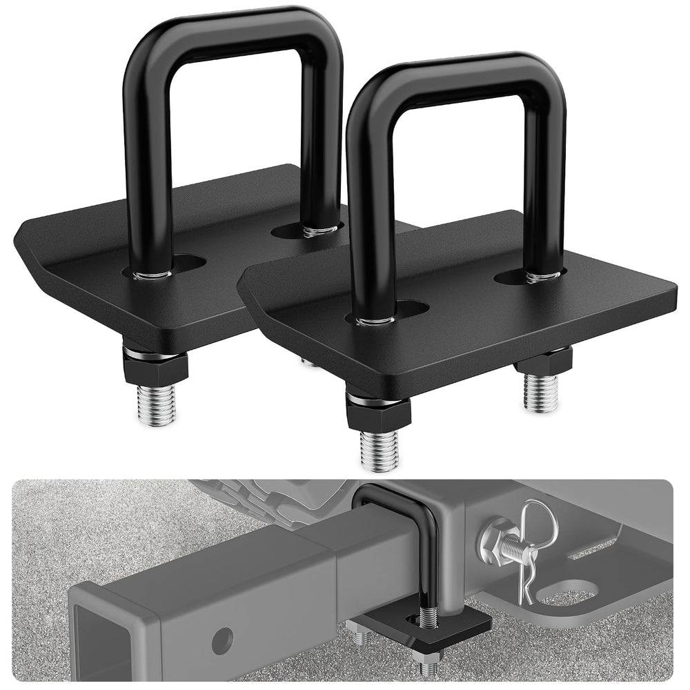 Nilight front view of assembled tightener showing sturdy clamp and quiet towing benefit