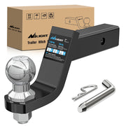 Nilight front view of ball mount showing ready-to-tow strength
