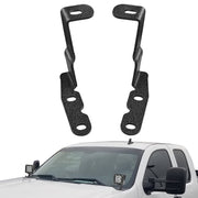 Nilight front view of mounted brackets showing secure fit and clean look