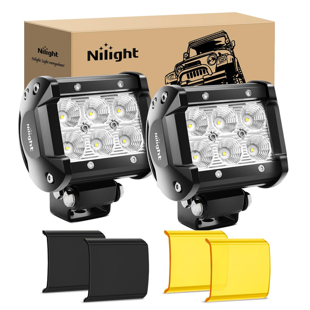 Nilight front view pair showing compact design and powerful beams