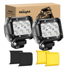 Nilight front view pair showing compact design and powerful beams