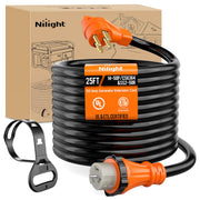 Nilight front view showing plug and receptacle for secure connection and compatibility