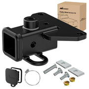 Nilight front hitch view showing secure mounting and improved towing stability
