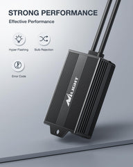 Nilight close-up of aluminum case detail, improves heat dissipation