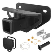 Nilight front view of hitch showing bolt-on fitment and strength