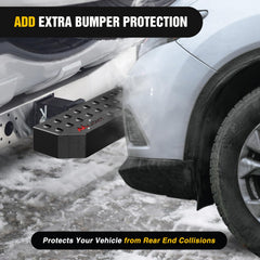 Nilight hitch step installed on a pickup truck demonstrating easy access benefit