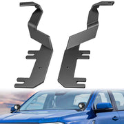 Nilight front view bracket showing fitment and clean hood integration