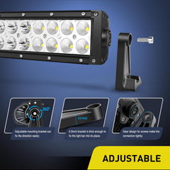 Nilight installed on a Jeep demonstrating improved trail visibility benefit