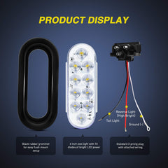 Nilight close-up of 10 SMD LEDs revealing bright concentrated array