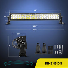 Nilight close-up of LED chips and PC lens highlighting intense light output