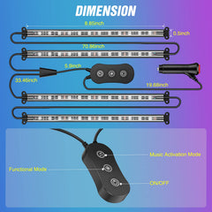 Nilight LED strip closeup showing flexible PVC and durable finish