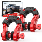 Nilight Mega D-Ring front view showing heavy-duty design and bold styling benefit