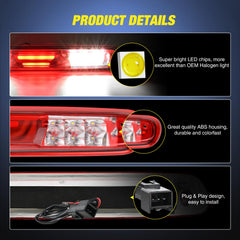 Nilight mounted in truck cargo area demonstrating easy direct-fit installation