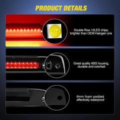 Nilight third brake light mounted on vehicle improving rear visibility
