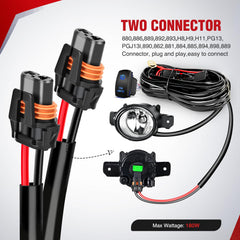 Nilight relay and blade fuse assembly offering circuit protection and safety