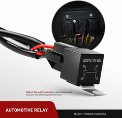 Nilight relay and blade fuse detail providing circuit protection and peace of mind