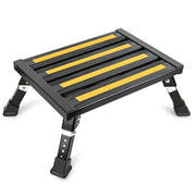 Nilight front view of step showing stable platform and compact design for safer entry