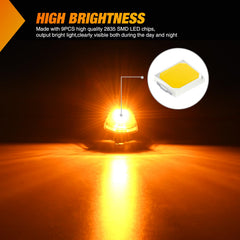 Nilight side profile mounted on truck roof demonstrating flush fit and style