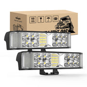 Nilight front view showing compact pod and bright beam benefit of improved distance visibility