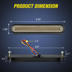 Nilight close-up of 2835 SMD LED array highlighting brighter output