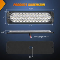 Nilight side profile highlighting slim aluminum housing and durability