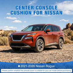 Nilight top view in Nissan Rogue demonstrating full console coverage