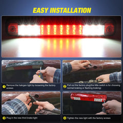Nilight wiring connector detail ensures easy plug-and-play fit