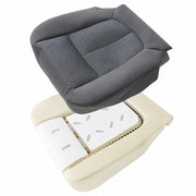 NLQR front view of steel gray driver bottom cover showing precise fit and OEM look