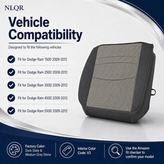 NLQR foam cushion pad close-up restoring seat support and comfort
