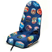 NNG front seat towel cover front view protecting upholstery