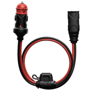 NOCO GC003 front connector showing dual-size plug and durable housing for versatile power