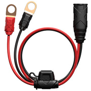 NOCO GC008 front-mounted permanent eyelet showing low-profile benefit
