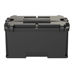 NOCO HM408 large cable entry ports showing space for heavy-gauge wiring benefit