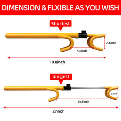 NOEAIKE adjustable bar close detail illustrating customizable fit benefit
