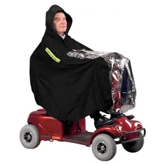 nomiou rain cover front view showing full scooter protection and quick setup benefit