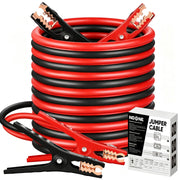 Noone front packaging showing 16ft jumper cables and clear product benefit