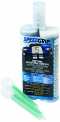 Norton SpeedGrip front packaging showing tube and nozzle, highlighting reliable fast bonding